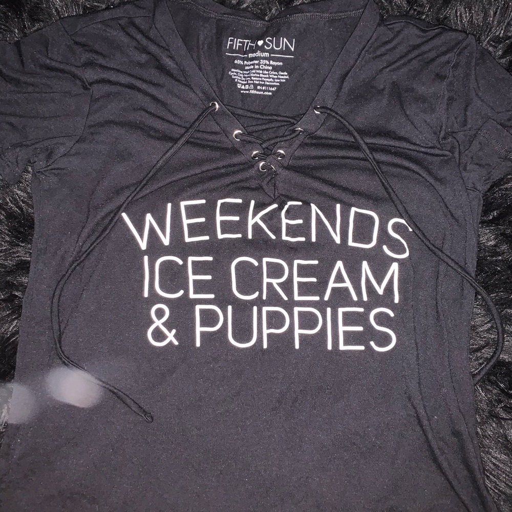 Black shirt